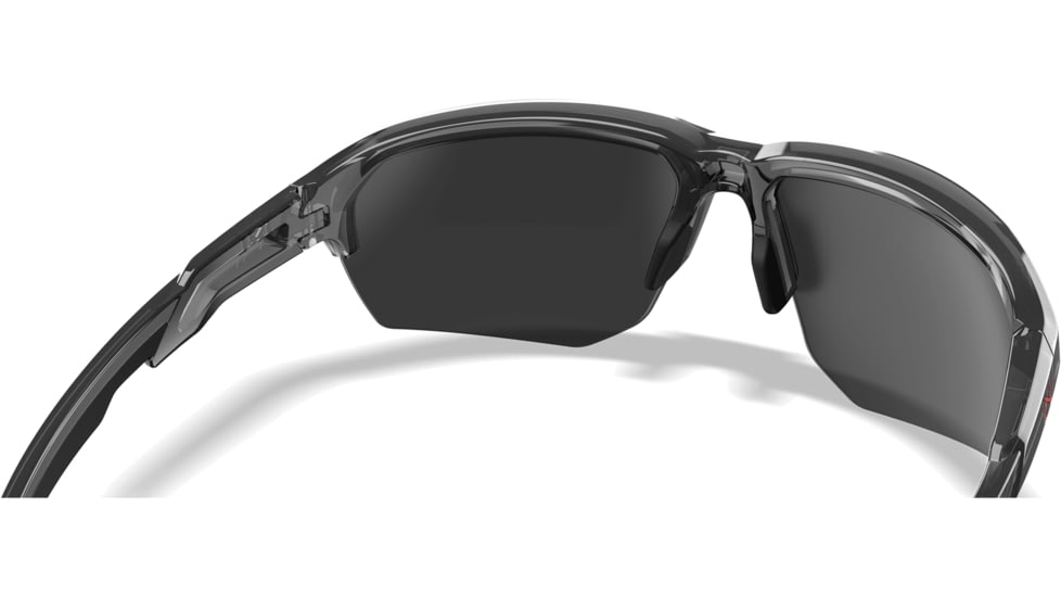 Wiley X Changeable Series Jakl Captivate Non-Pol Sunglasses, Gloss Crystal Grey Frame, Red Mirror Lens, CHJKL06