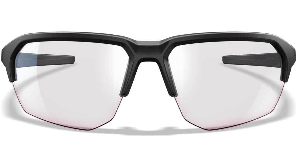Wiley X Changeable Series Jakl Captivate Non-Pol Sunglasses, Matte Black Frame, Grey Clear Lens, CHJKL01