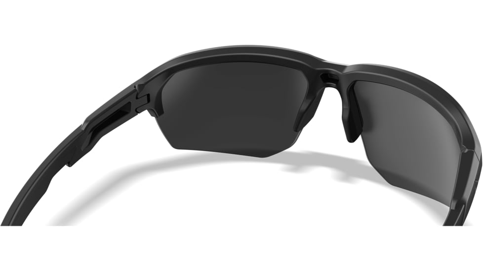 Wiley X Changeable Series Jakl Captivate Non-Pol Sunglasses, Matte Black Frame, Grey Lens, CHJKL02