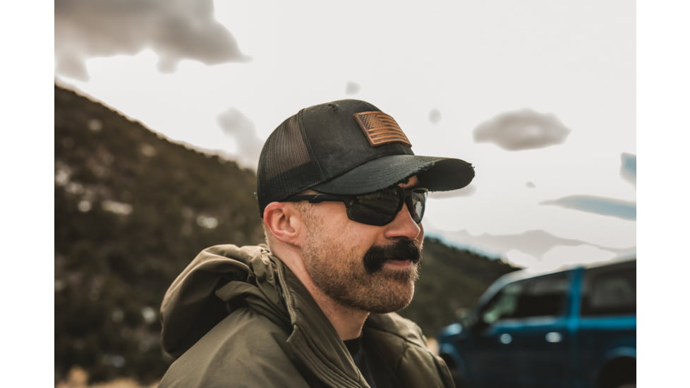 Wiley X Changeable Series Jakl Captivate Non-Pol Sunglasses, Matte Black Frame, Grey Lens, CHJKL02