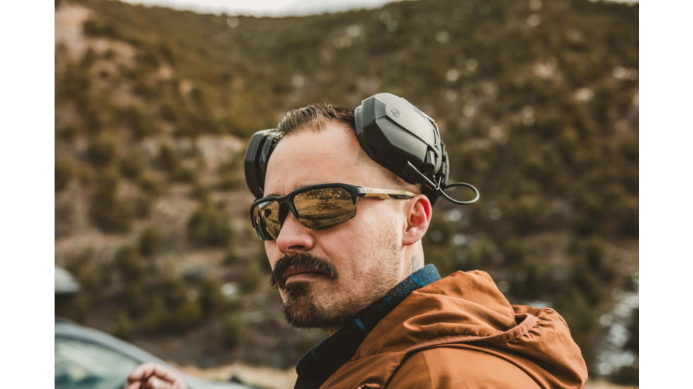 Wiley X Changeable Series Jakl Captivate Non-Pol Sunglasses, Matte Black Frame, Tungsten Mirror Lens, CHJKL04