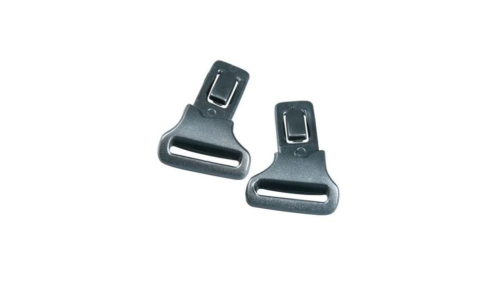 Wiley X WX Fierce Replacement Clips,Dark Silver/Red YFFIE02C