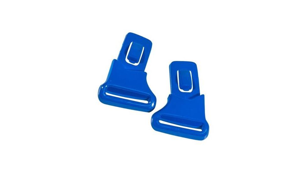 Wiley X WX Flash Replacement Clips,Royal Blue/Lime Green YFFLA02C