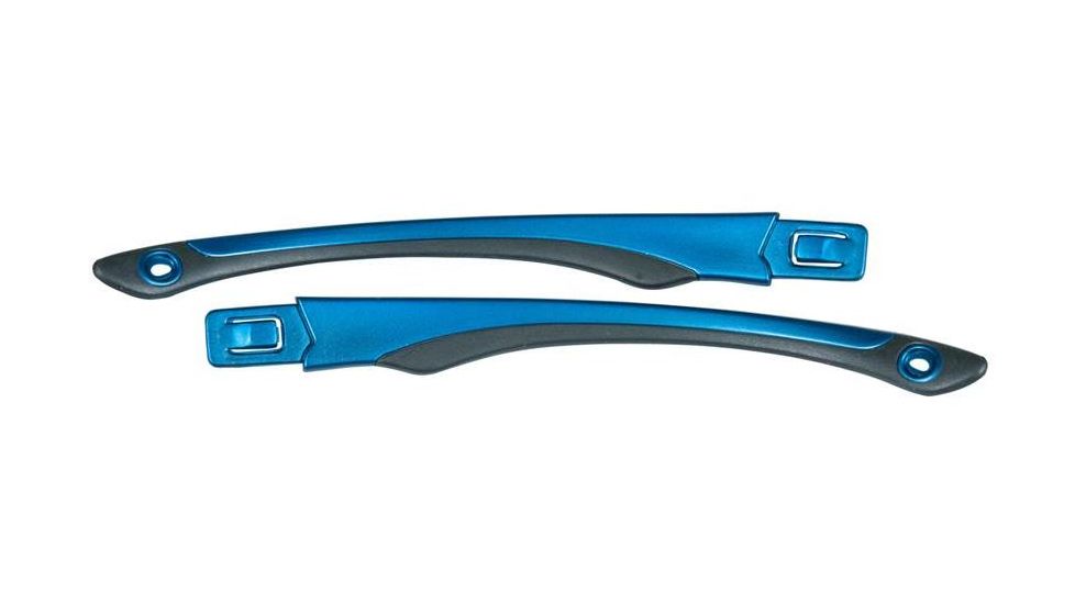 Wiley X Gamer Replacement Temples,Gloss Black/Metallic Blue YFGAM02T
