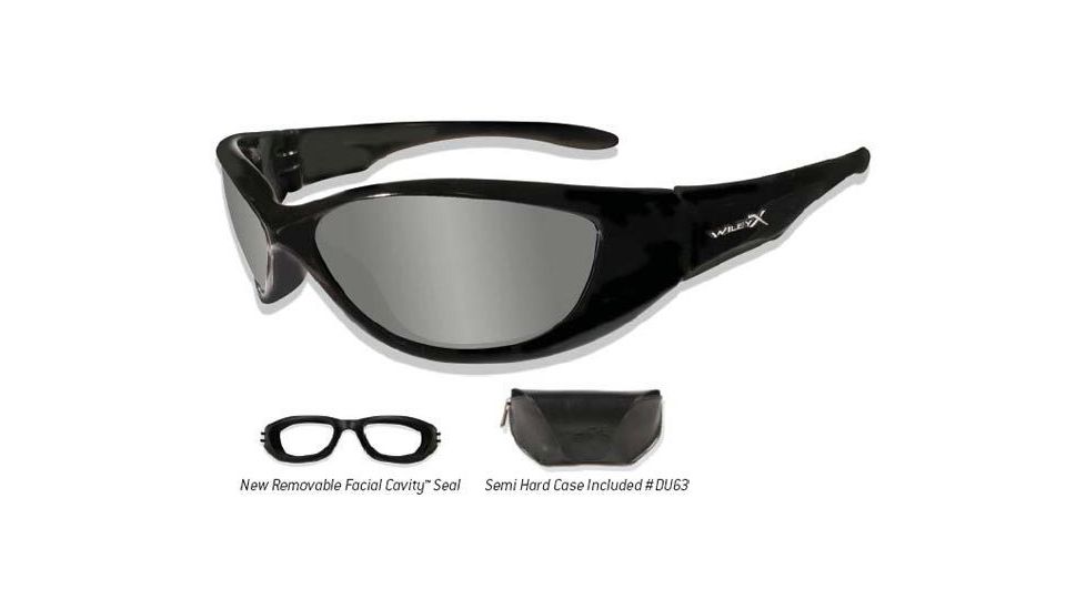 Wiley X Ink Climate Control Sunglasses/ Goggles 747 746