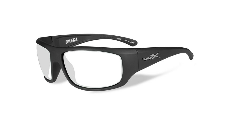 Wiley X Omega Bifocal Prescription Sunglasses, Matte Black Frame, ACOME07FBI