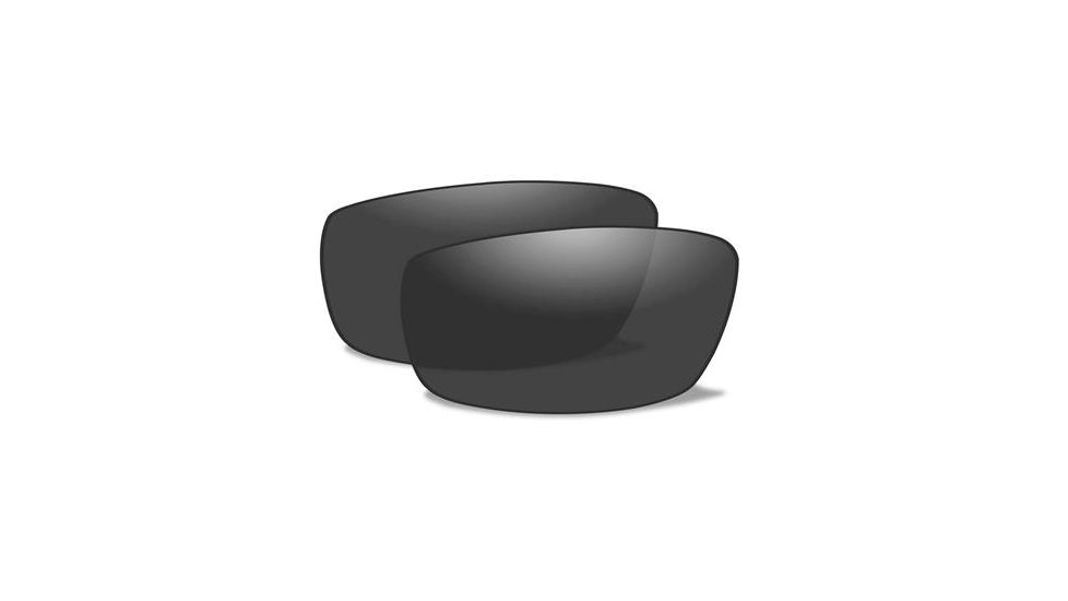 Wiley X P-17 Replacement Parts - Black Ops - Smoke Grey Lens Only, P-17MS