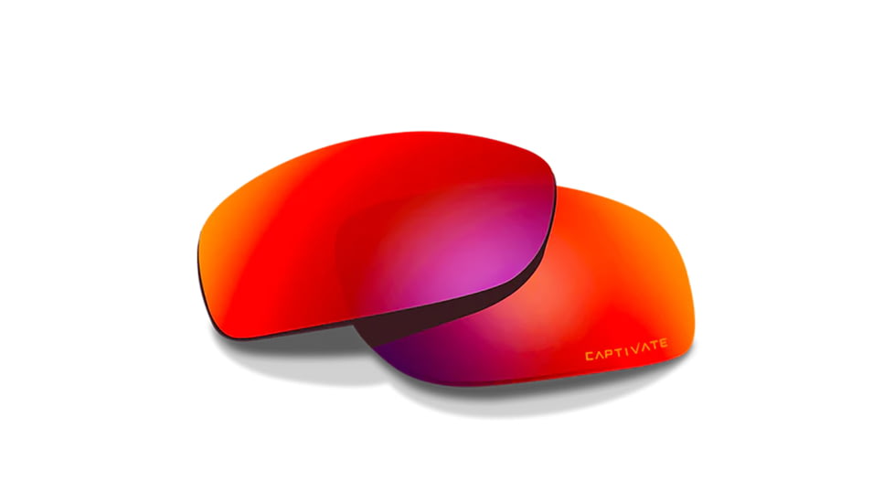 Wiley X P-17RM Twisted Red Mirror Lens Polycarbonate