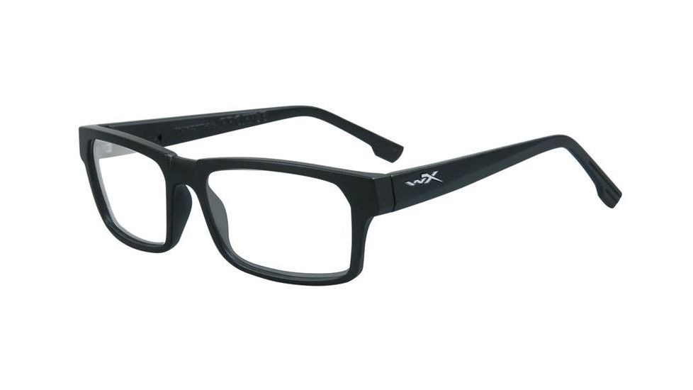 Wiley X Profile Eyeglass Frame,Rectangle,Matte Black WSPRF01