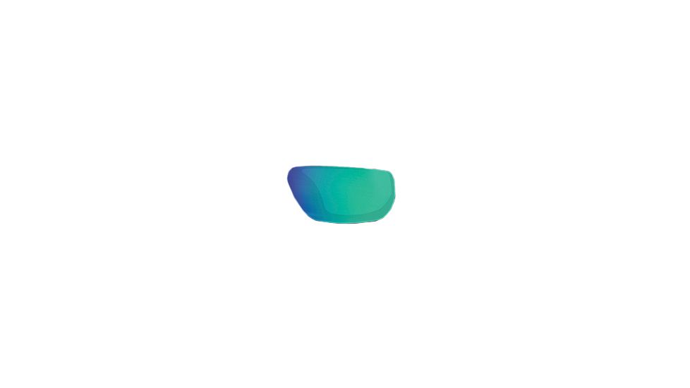 Wiley X Rout Polarized Emerald Mirror Lenses with Amber Tint CCROUPGM