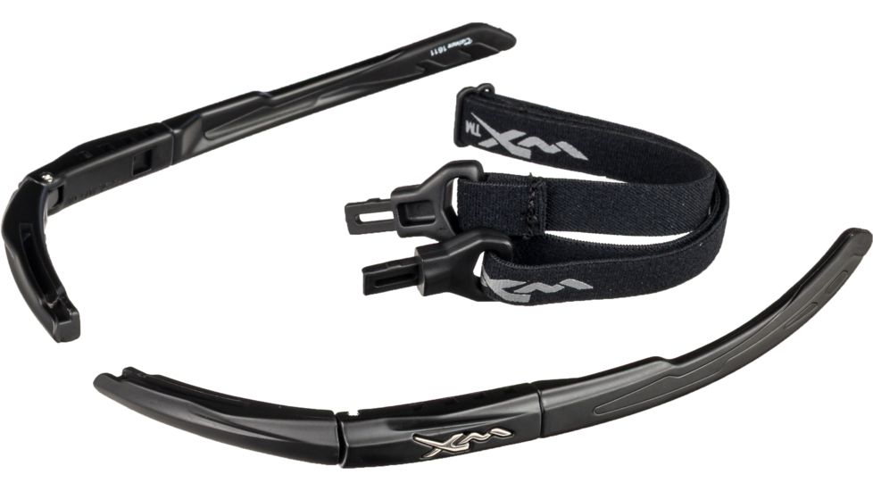 Wiley X Saber Advanced Replacement Parts - Matte Black Frame Only w/accessories, No Lens, 306F