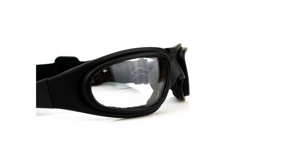 Wiley X SG-1 Goggle -2 Lens Package, 1 Matte Black Frame w/Smoke Grey,Clear Lens, SG-1M Asian Fit