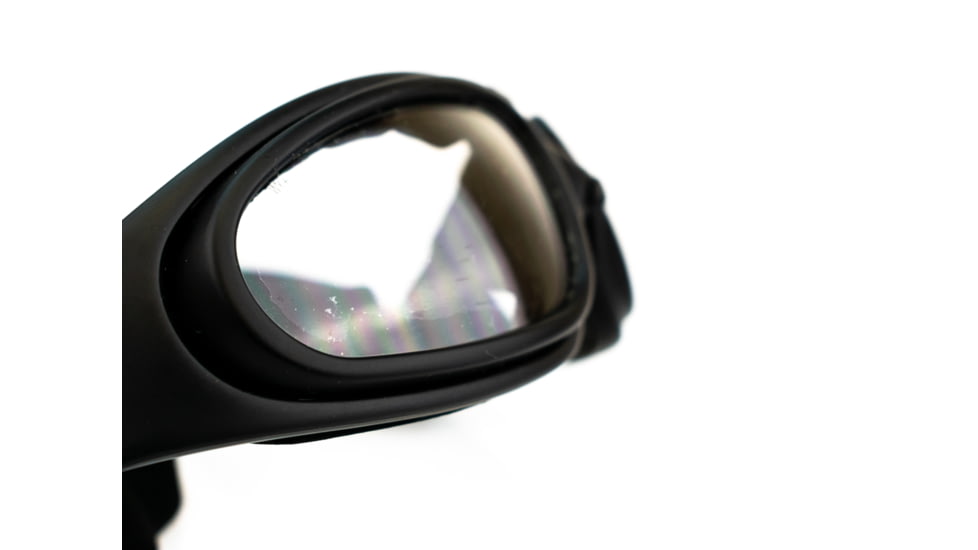 Wiley X SG-1 Goggle -2 Lens Package, 1 Matte Black Frame w/Smoke Grey,Clear Lens, SG-1M Asian Fit
