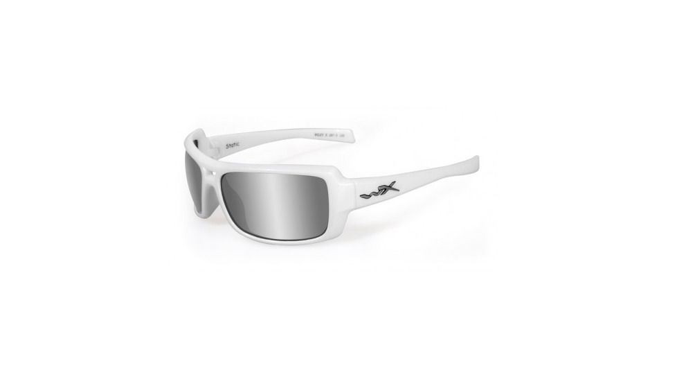 Silver Flash (Smoke Grey)/Pearl White