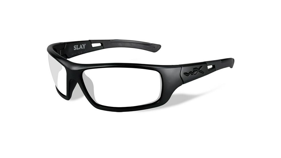 Wiley X Slay Prescription Sunglasses - Matte Black Frame ACSLA01