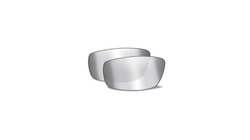 Wiley X Sleek Replacement Lens,Silver Flash Smoke Grey CCSLESF