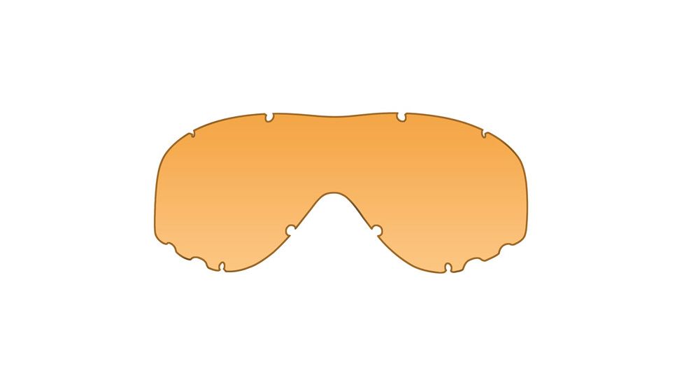 Wiley X Spear Goggle Replacement Parts - Light Rust Lens Only SP29L