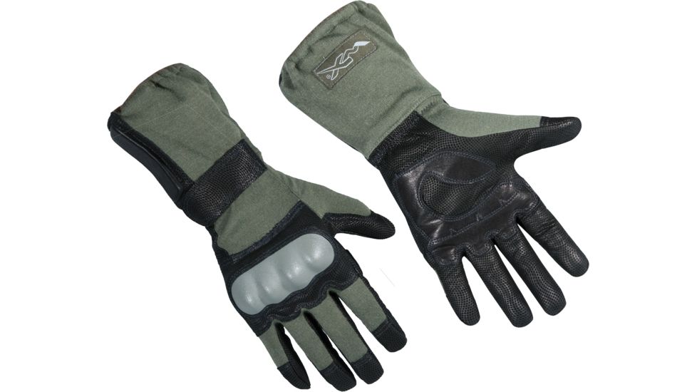 Wiley X Tactical Assault Gloves, Foliage Green, Large, G216LA