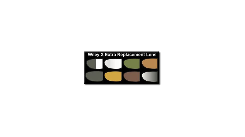 Wiley X Top Jimmie Sunglasses Extra Replacement Lenses