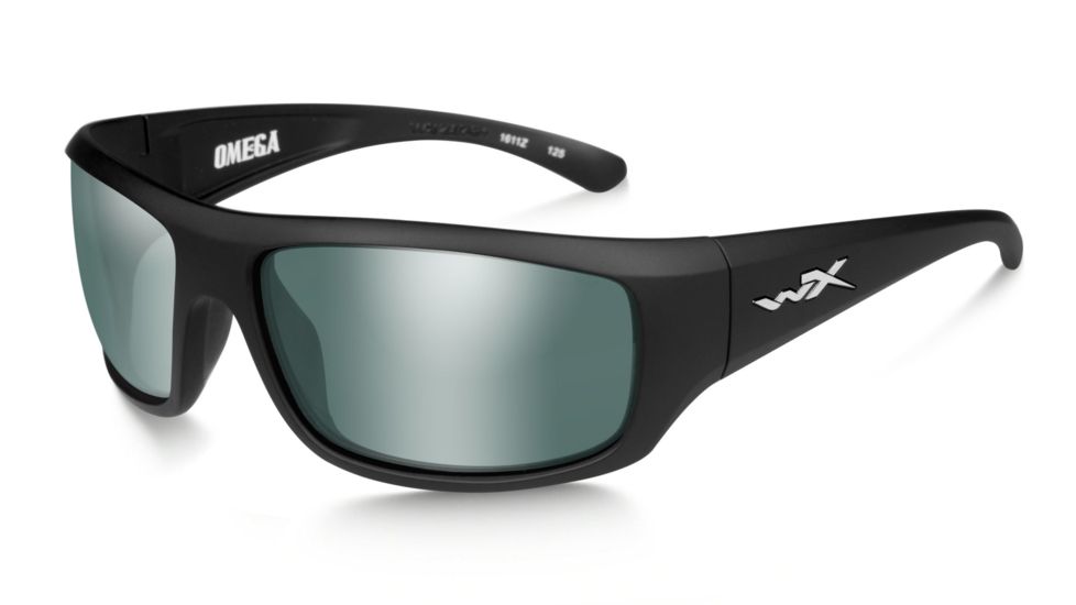 Wiley X WX Omega, Matte Black Frame, ACOME06
