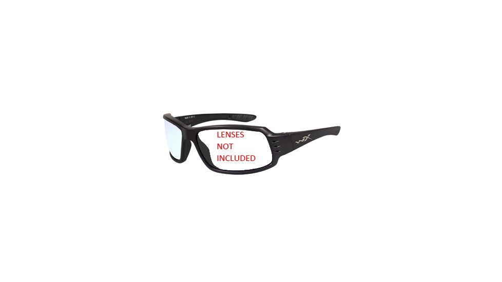 Wiley X Flare Sunglasses - Matte Black, Frame Only ACFLA04F