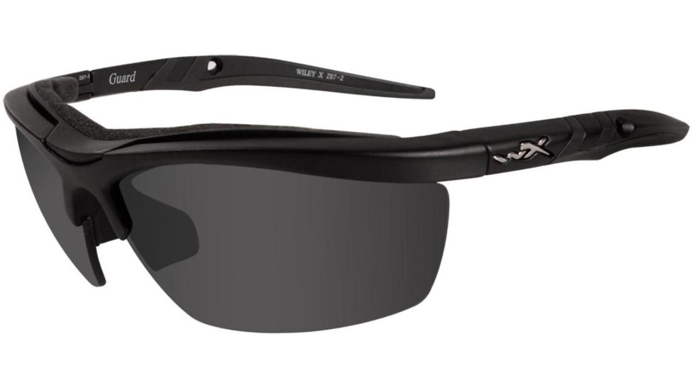 Wiley X Guard Sunglasses - Smoke Gray Close-up 4004