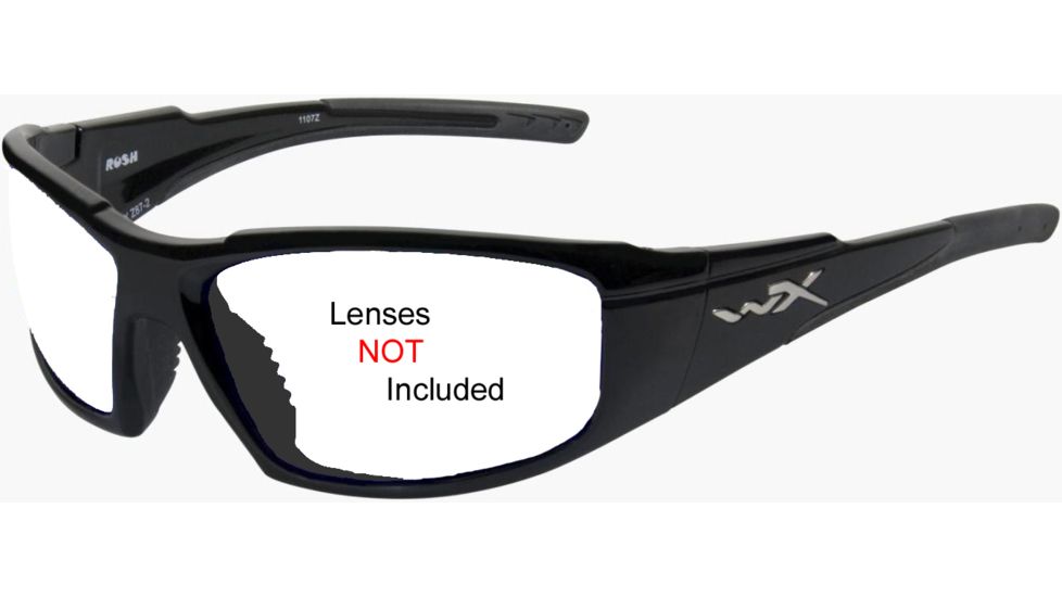 Wiley X Rush Replacement Frame - Gloss Black *No Lens*
