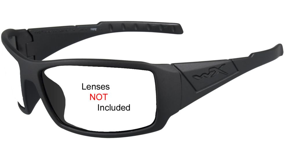 Wiley X Twisted Replacement Frame - Black Ops, Matte Black *No Lens*