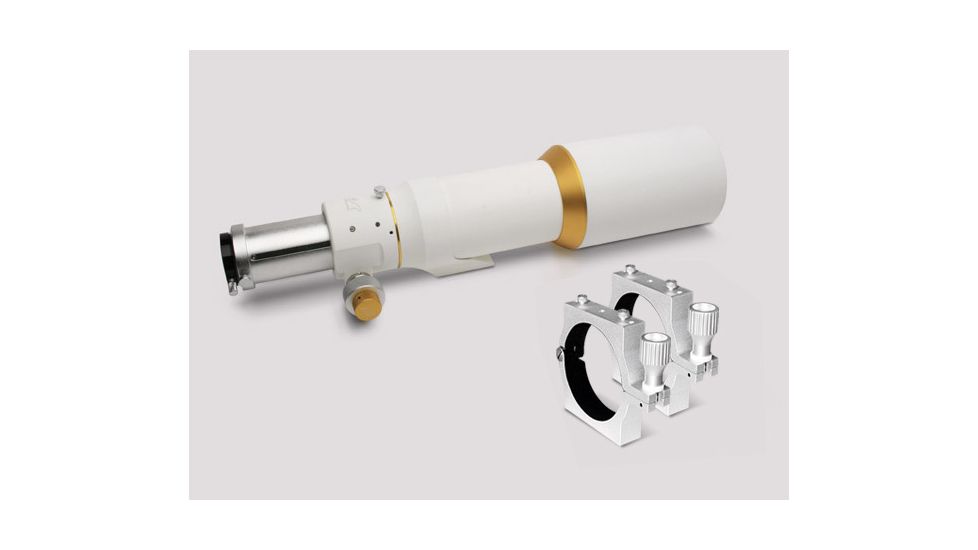 William Optics Megrez 90 APO Fluorite Doublet Refractor Telescope Optical Tube Assembly with Custom Aluminum Carrying Case M90FD-W-OTA