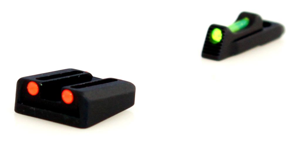 Williams Gun Sight Self Defense Pistol Sights For Taurus PT111, PT140, PT145, PT132, PT138, Green/Red, 70268, EDEMO2