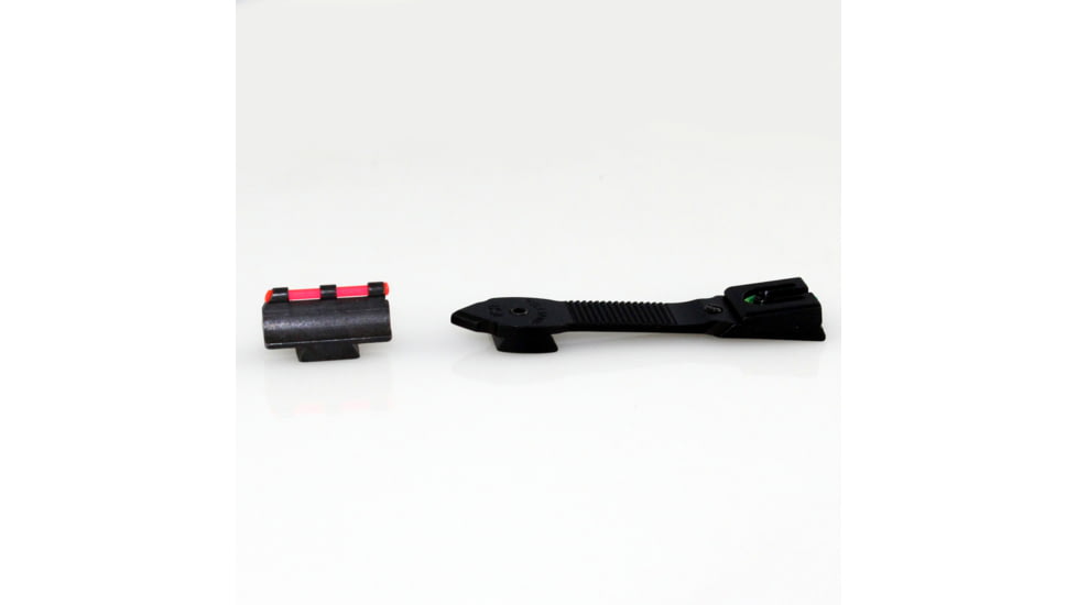 Williams Gun Sight Dovetail Open Fire Sight Set, Ruger 10/22, Green/Red, 60213