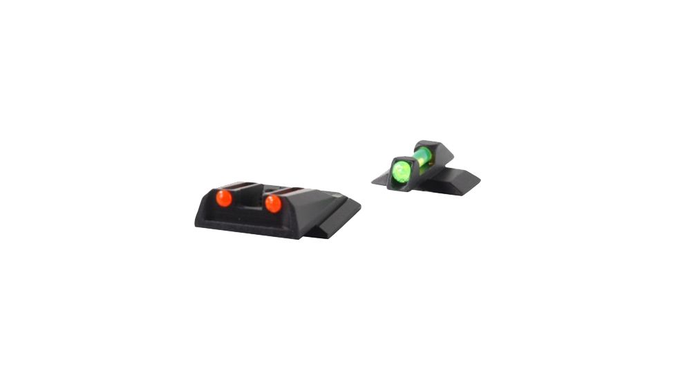Williams Gun Sight Self Defense Pistol Sights, Ruger LC9 &amp; LC380, Green/Red, 47499
