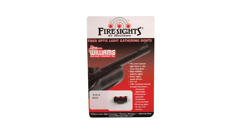 Williams Gun Sight Firesights Rifle Beads - Medium .343 Inch