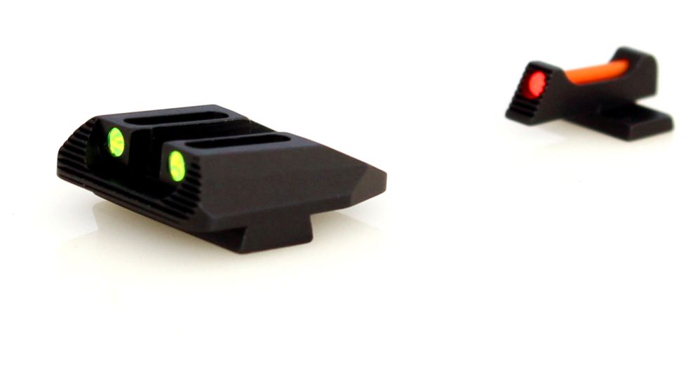 Williams Gun Sight Self Defense Pistol Sights For Springfield XD, XDM, Green/Red, 70272