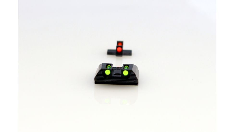 Williams Gun Sight Self Defense Pistol Sights For Springfield XD, XDM, Green/Red, 70272