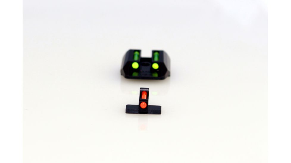 Williams Gun Sight Self Defense Pistol Sights For Springfield XD, XDM, Green/Red, 70272