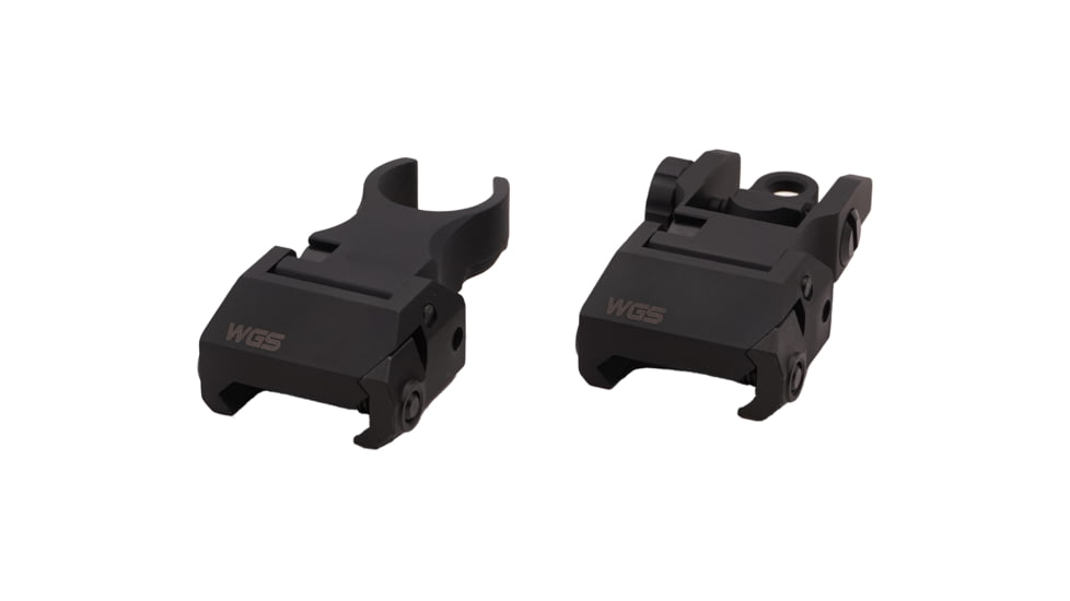 Williams Gun Sight HK Style Top Mounted Deployable Iron Sight, Black, 683533