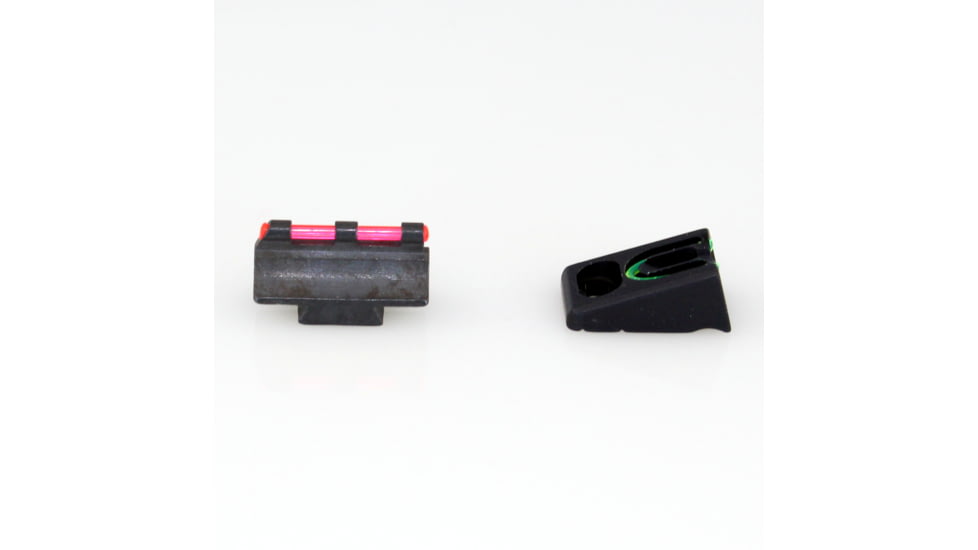Williams Gun Sight Open Muzzleloader Fire Sight Set, Remington Pre-2003, Green/Red, 56530