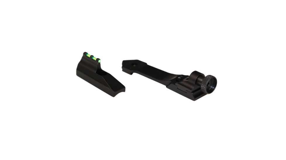 Williams Gun Sight Ruger 22LR American WGRS Fire Sight Peep Set, Black/Red, 71010
