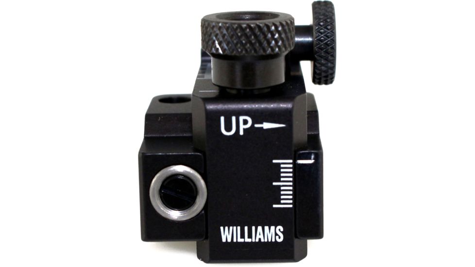 Williams Gun Sight Target FP Rear Sight, Ruger American, .22LR, Black, 71078