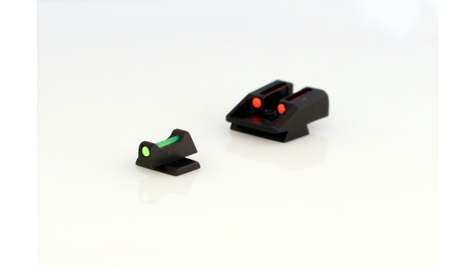 Williams Gun Sight Self Defense Pistol Sights For Taurus Pro PT111, PT140, PT145, PT 745, 24-7s, Green/Red, 70897