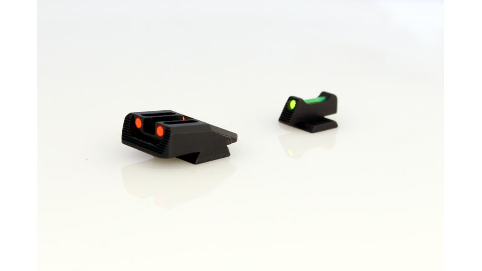 Williams Gun Sight Self Defense Pistol Sights For Taurus Pro PT111, PT140, PT145, PT 745, 24-7s, Green/Red, 70897