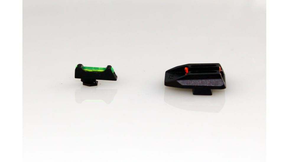 Williams Gun Sight Self Defense Pistol Sights, Glock 17, 19, 22, 23, 24, 26, 27, 33, 34, 35, 37, 38, 39, Green/Red, 56359