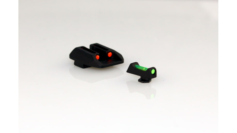 Williams Gun Sight Self Defense Pistol Sights, Glock 20, 21, 29, 30, 31, 32, 36, 41, Green/Red, 71032