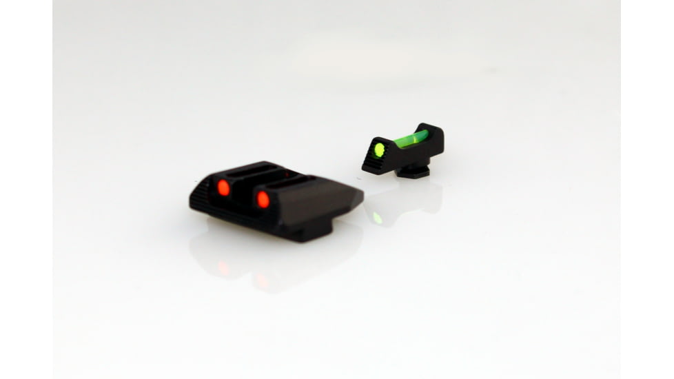 Williams Gun Sight Self Defense Pistol Sights, Glock 20, 21, 29, 30, 31, 32, 36, 41, Green/Red, 71032