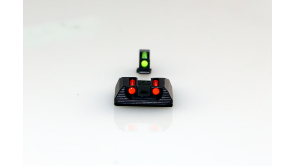 Williams Gun Sight Self Defense Pistol Sights, Glock 20, 21, 29, 30, 31, 32, 36, 41, Green/Red, 71032