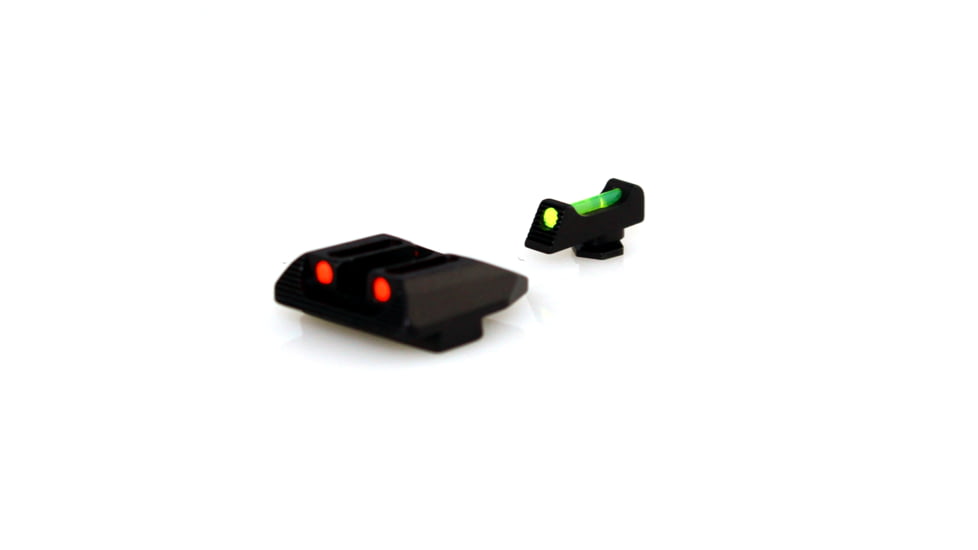 Williams Gun Sight Self Defense Pistol Sights, Glock 20, 21, 29, 30, 31, 32, 36, 41, Green/Red, 71032