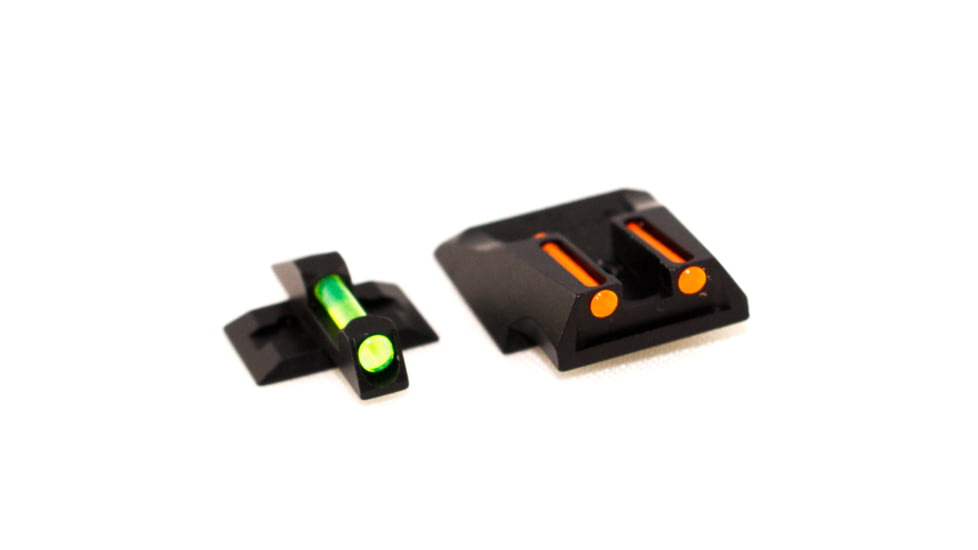 Williams Gun Sight Self Defense Pistol Sights, Ruger LC9 &amp; LC380, Green/Red, 47499