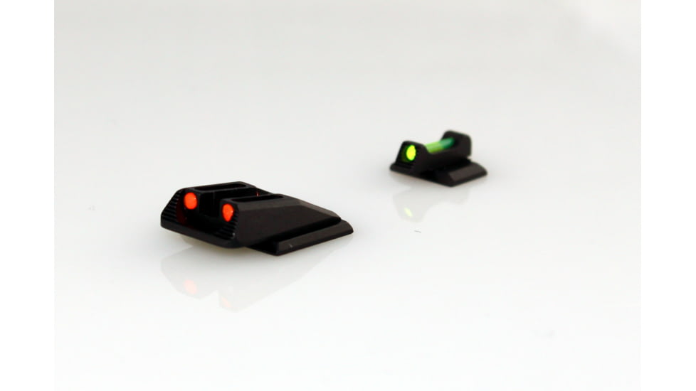 Williams Gun Sight Self Defense Pistol Sights, Ruger LC9 &amp; LC380, Green/Red, 47499