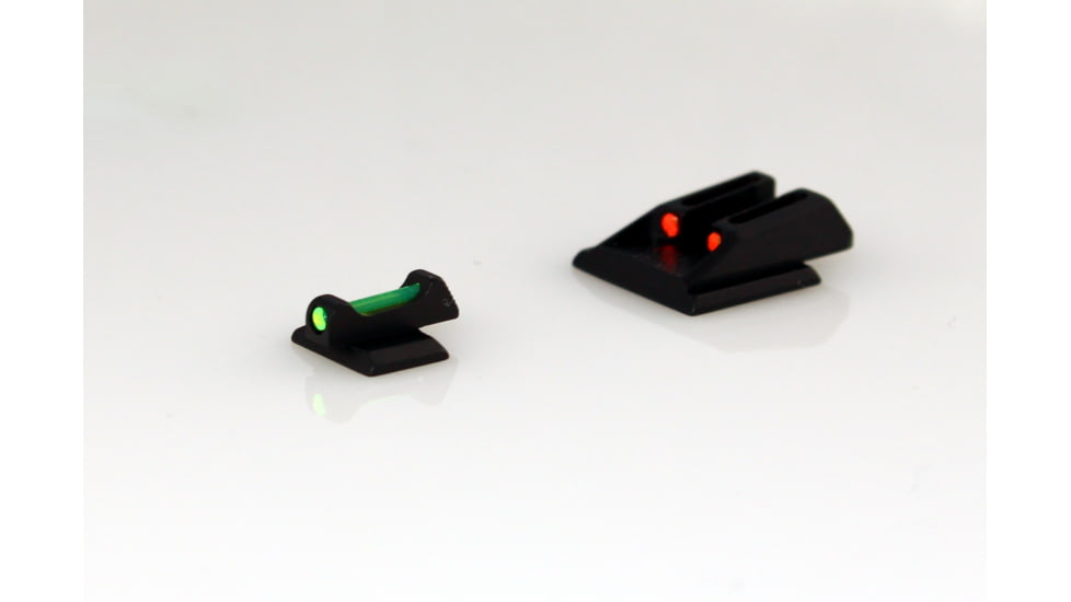 Williams Gun Sight Self Defense Pistol Sights, Ruger LC9 &amp; LC380, Green/Red, 47499